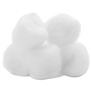 Sterile Large Cotton Balls (10 packs of 5) bag/50