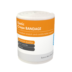 AEROCREPE Elastic Crepe Bandage 5cm x 4M Wrap/12