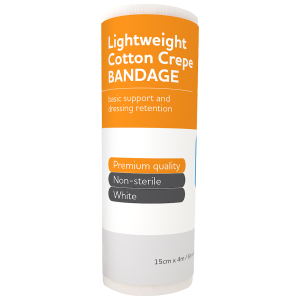 AEROCREPE Light Cotton Crepe Bandage 15cm x 4M Wrap/12
