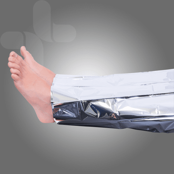AERORESCUE Thermal Blanket 140 x 210cm Bag/100 - Image 2