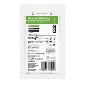 AEROWOUND #13 Wound Dressing 8 x 10cm Bag/12