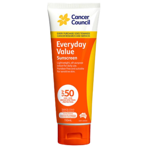 CANCER COUNCIL SPF50 Everyday Value Sunscreen Tube 110mL