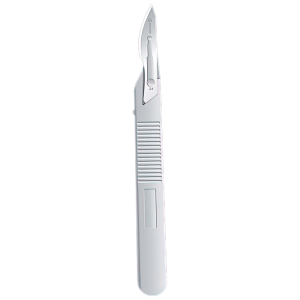 AEROINSTRUMENT Disposable No 24 Scalpel Blade & Handle Sterile