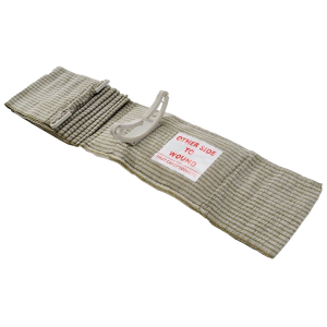 FIRSTCARE Military Trauma & Hemorrhage Control Bandage 10 x 17cm (Green)