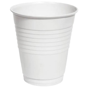 Disposable White Plastic Cups