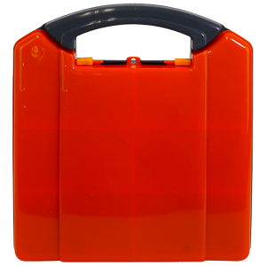 AEROCASE Small/Medium Orange and Grey Neat Plastic Case 25.5 x 23.5 x 9cm (for AFAK3P)