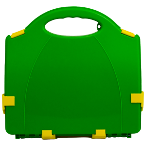AEROCASE Medium Green and Yellow Neat Plastic Case 28 x 27 x 9.5cm (for AFAK4P)