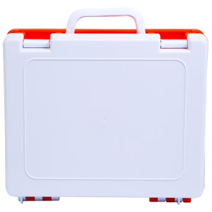 AEROCASE Medium White and Orange Rugged Case 27.5 x 23.5 x 9cm (for AFAK4C)