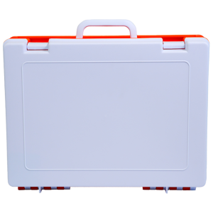 AEROCASE Medium/Large White and Orange Rugged Case 34.5 x 26.5 x 9.8cm (for AFAK5C)